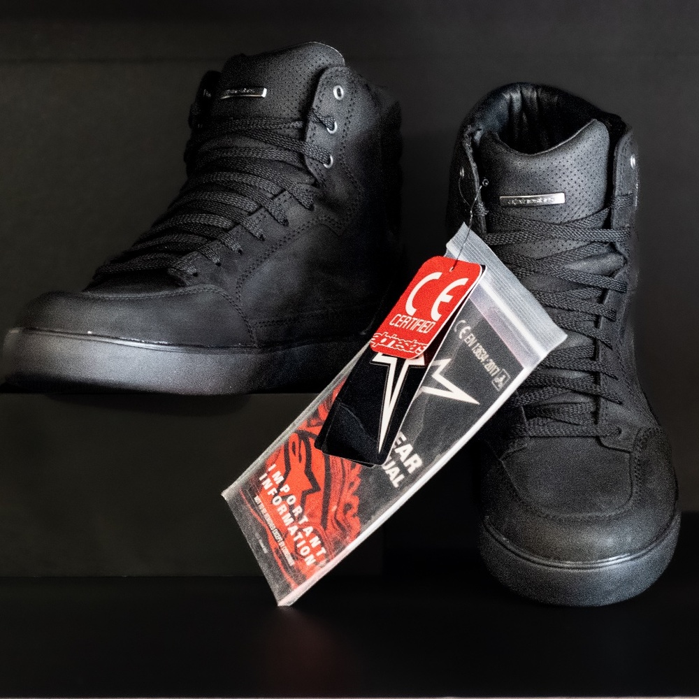 Alpinestar J-6 Waterproof shoe – All Black - NEW